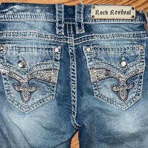 Rock Revival Yui Boot Cut DenimBlue Jeans Sz 27